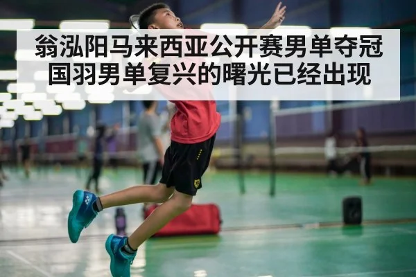 翁泓阳马来西亚公开赛男单夺冠国羽男单复兴的曙光已经出现